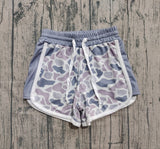 Preorder Samples SS0740 Hunting Camo Girl's Sports Shorts