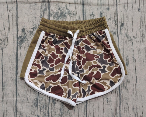 Preorder Samples SS0745 Hunting Camo Girl's Sports Shorts