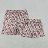 SS0756,SS0757 Hunting Camo Mommy and me Shorts Styles