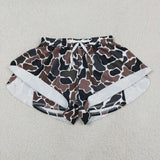 SS0768 Hunting Camo Yoga Adult‘s Women Shorts