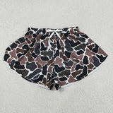 SS0768 Hunting Camo Yoga Adult‘s Women Shorts