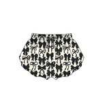 Preorder Samples SS0770 Black Bows Yoga Girl's Shorts