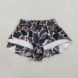 SS0773 Hunting Camo Yoga Girl's Shorts