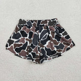 SS0768,SS0773 University Team Leopard Mommy and me Sports Shorts Styles