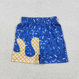 Ice Cream Drip Sprinkles Shorts Kids Matching Clothes