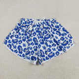 SS0802,SS0812 University Team Leopard Mommy and me Sports Shorts Styles