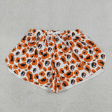 SS0806 University Team Leopard Yoga Adult Women Shorts