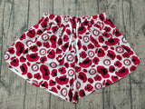 Preorder Samples SS0807 University Team Leopard ALABAMA Yoga Adult Women Shorts