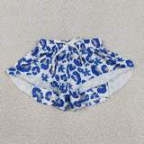 SS0802,SS0812 University Team Leopard Mommy and me Sports Shorts Styles