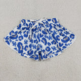 SS0802,SS0812 University Team Leopard Mommy and me Sports Shorts Styles