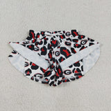 SS0804,SS0814 University Team Leopard Mommy and me Sports Shorts Styles
