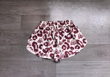 Preorder Samples SS0820 University Team Leopard STATE Yoga Girl's Shorts