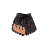 Preorder MOQ 5 pcs Each Style Ice Cream Drip Sprinkles Sports Kids Girls Shorts