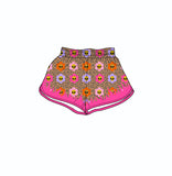 Preorder MOQ 5 pcs Each Colorful Pattern Yoga Kids Girls Shorts