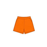 Preorder MOQ 5 pcs GSSO3852 School Team VOLS Yoga Girl's Dress Shorts Set
