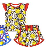 MOQ 5 pcs Custom Style Each Style Baseball Softball Kids Shorts Set