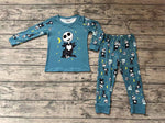 BLP0186 Halloween skull Boy's set Pajamas