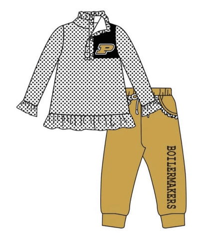 MOQ 8 pcs Custom Style BOLLERMAKERS Teams Pullover Kids Set