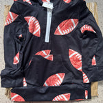 BT0302 Hoodie Football Zipper Pullover Boy Shirt Top