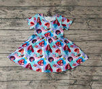 GSD0479 Princess Mermaid Girl's Dress
