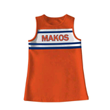 MOQ 5 pcs Custom Style Each Style Team Girl Dress