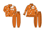 MOQ 8 Pcs Each Style Custom Style University team TEXAS Matching Kids Clothing