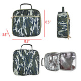 BA0228 Hunting Camo Lunch Box Bag 8.5*8.5*3.5 inches