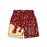MOQ 5 pcs Each Style Custom Style School Team Drip Sprinkles Boy's Shorts
