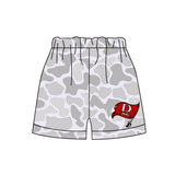 MOQ 5 pcs each Custom Style Team Camo Kids Men's Shorts