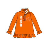 MOQ 8 pcs Custom Style No MOQ CLEMSON Pullover
