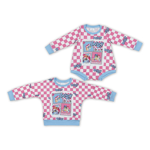 GT0732/LR1764 Christmas Kids Sibling Matching Clothes