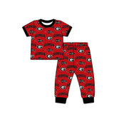 MOQ 5 pcs Custom Style Team GEORGIA Kids Pajamas Outfits