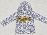 MOQ 5 pcs Each Custom Style School Team Camo Boys Men's Hoodie Pullover