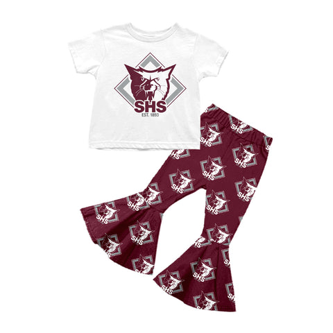 MOQ 8 pcs Custom Style University team SHS Girl Set