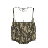 Custom MOQ 5 pcs Each Style Camo Baby Bubble Romper