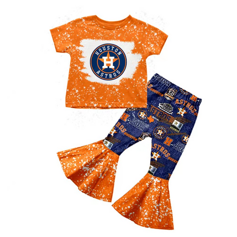 MOQ 8 pcs Custom Style HOUSTON ASTROS Teams Girl Set