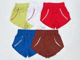 Preorder MOQ 5 pcs Each Style Baseball Colorful Sports Yoga Kids Girls Shorts