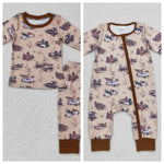 Hunting Mallard Brown Kids Sibiling Matching Clothes