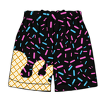 MOQ 8 pcs each style Custom Style Ice Cream Drip Sprinkles Pink Blue Matching Clothes