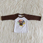 Brown Turkey Vinyl print Shirt