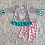 Christmas Embroidery Santa Claus Set