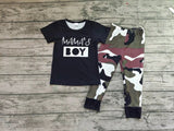 SALE BSPO0001 MAMA'S BOY Black Camo Boy's Set