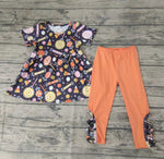 Halloween Candy Orange Girl's Set