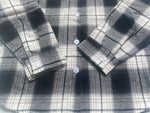 New Children's Plaid Flannel Shirt Black Boy's Girl's Shirt