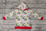 Christmas Hippo Trees Cute Hoodie Boy's Girl's Shirt Top