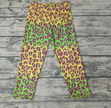 Leopard Colorful Fashion Casual Legging Girl's Pants