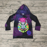 BT0052 Doctor Purple Planet Cartoon Hoodie Boy's Shirt Top