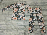 New Flower Cute Girl's Set Pajamas