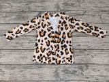 New Leopard Girl's Coat Cardigan