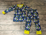 New Jesus Cute Baby Yellow Star Boy's Set Pajamas